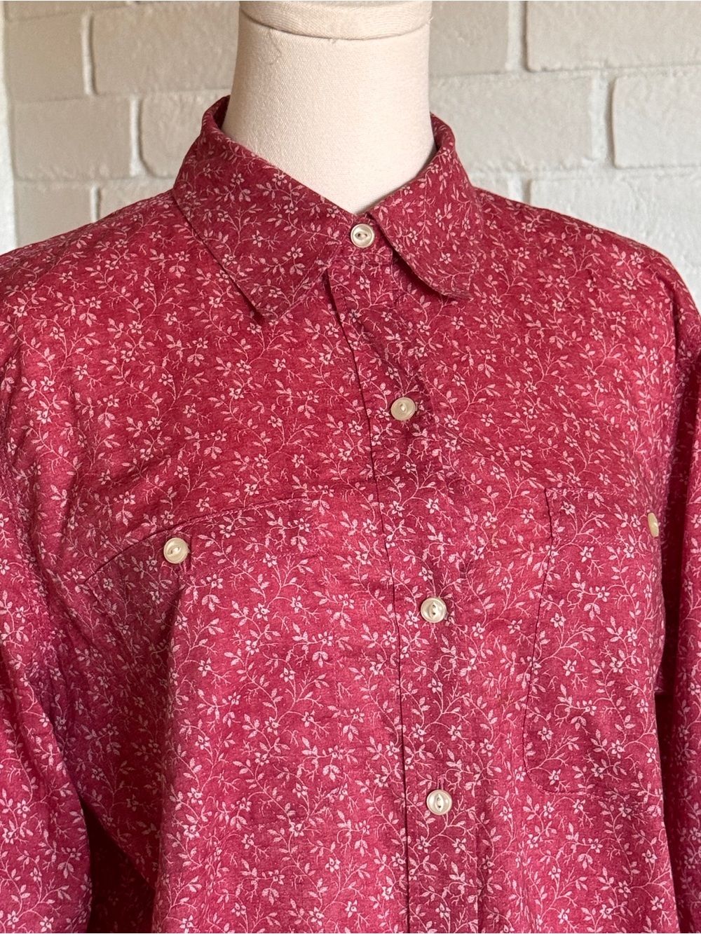 Ralph Lauren LRL Lauren Jeans Co Floral Button Up Shirt - Picture 3 of 9